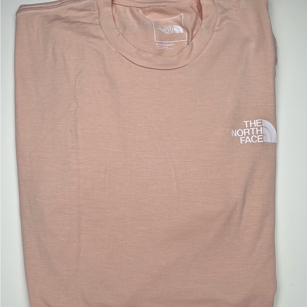 The North Face Salmon colored t-shirt. NWT